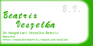 beatrix veszelka business card